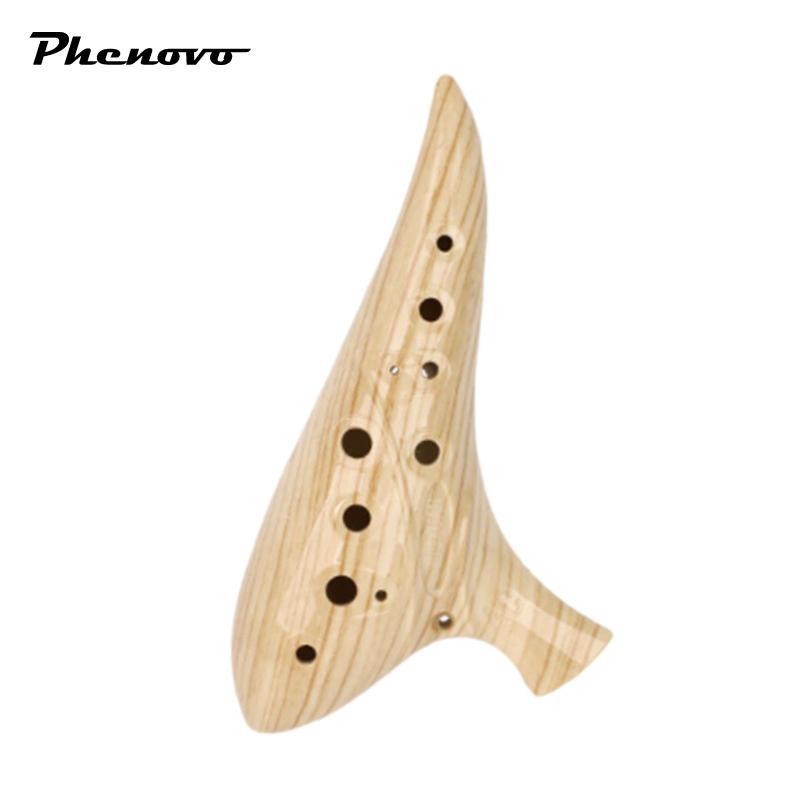 12 Lỗ Ocarina Alto C Ocarina Nhựa Ocarina Thanh Lịch Tiện Ích Phụ Kiện Nhạc Cụ Chuyên Nghiệp Quà Tặn