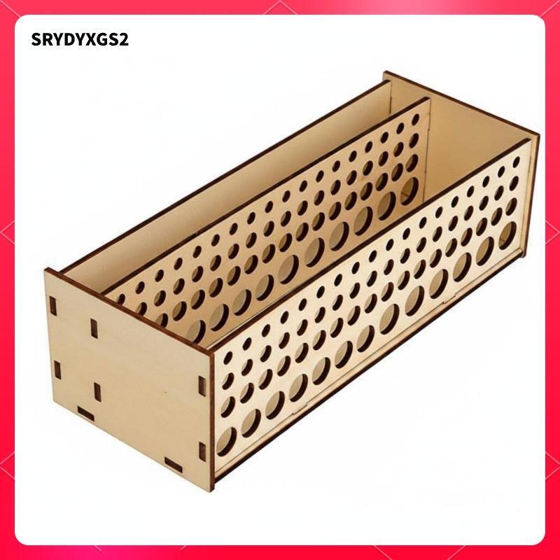 Giá Đỡ Bàn Chải Bằng Gỗ 67 Lỗ Sơn Chân Đế Sắp Xếp Cho Nghệ Thuật Studio Thủ Công Tranh Hội Thảo Để B