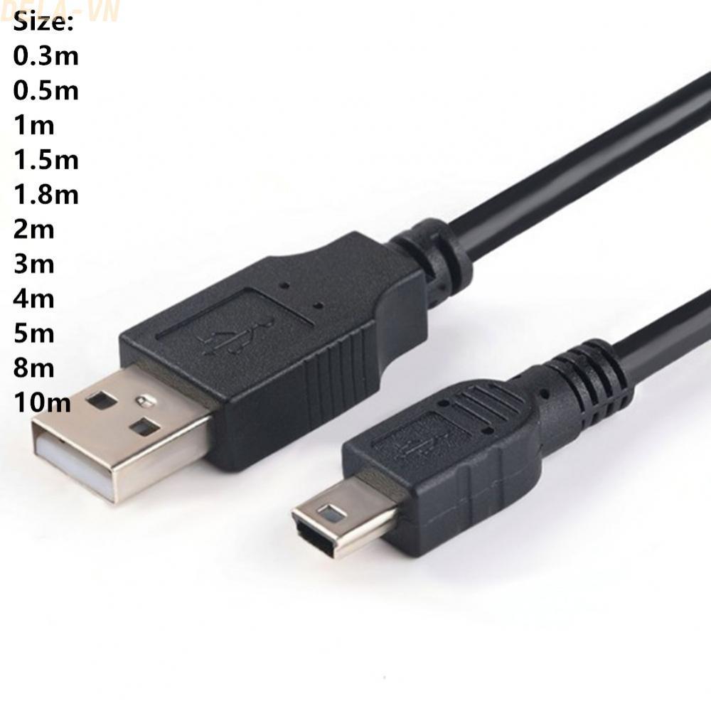 Data Sync Charger Cable Black Fast Mobile Phone PC Type B 0.3-10 Metre#DELA