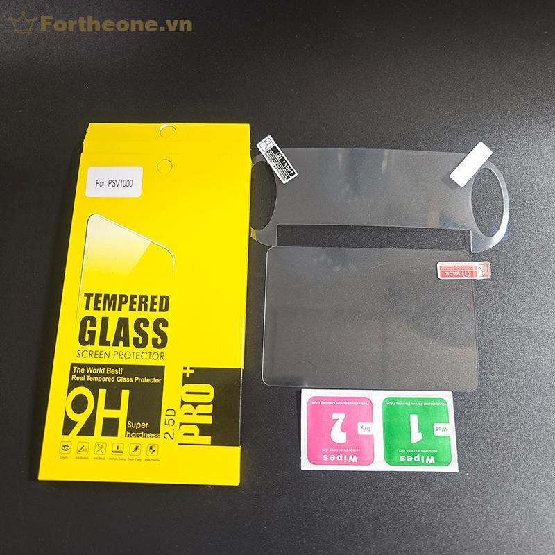 FOT 1 Bộ Phụ Kiện DIY Kính Cường Lực Trong Suốt Full HD Bảo Vệ Màn Hình Trước Ba Phim Bảo Vệ Cho Psv