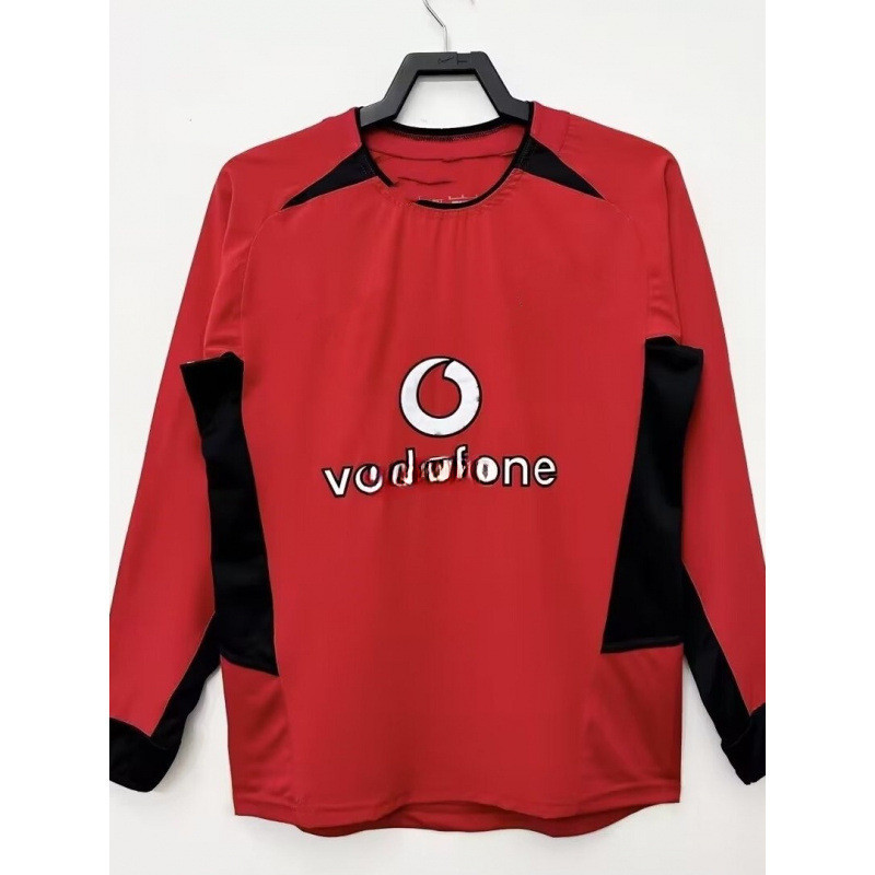 Áo Bóng Đá Dài Tay Retro Jersey Phiên Bản Thái Lan Một Mảnh Anh Super England Club Lan World Cup Áo 