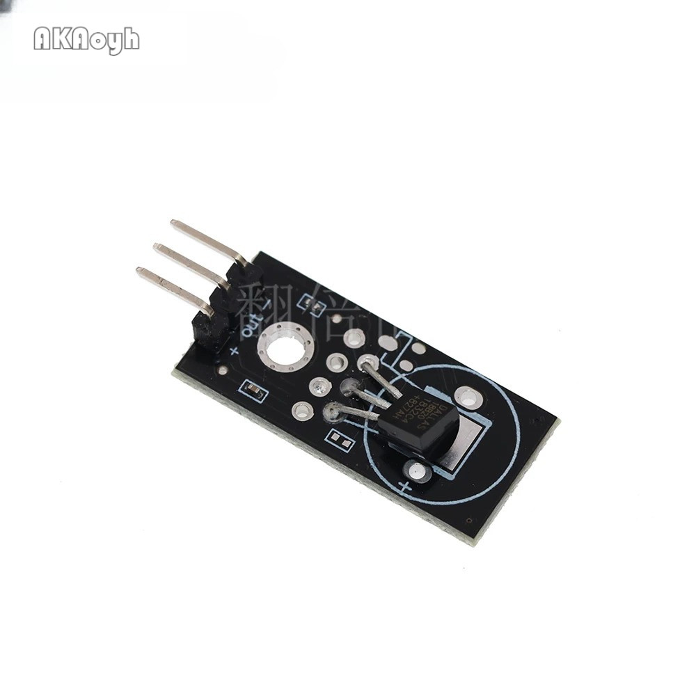 Mô-đun DS18B20 Thanh cái đơn kỹ thuật số 18B20 Cảm biến nhiệt độ Khối xây dựng điện tử