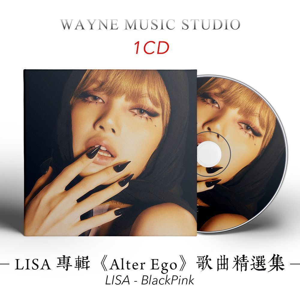 Album LISA < Alter Ego > BlackPink Song Lựa Chọn Nhạc Pop Hàn Quốc CD Đĩa CD 6.2 ~ 26