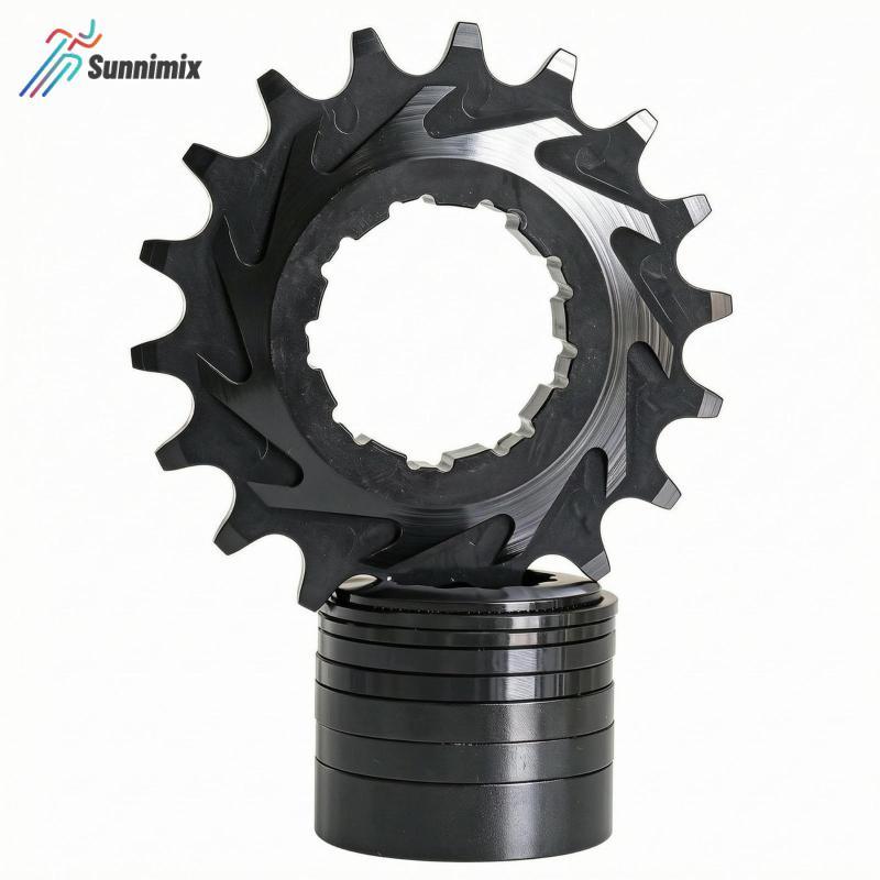 Sunnimix Freewheel phong cách hiệu suất cao AL7075 18T Xe đạp Freewheel AL6061 Bánh đà xe đạp tốc độ