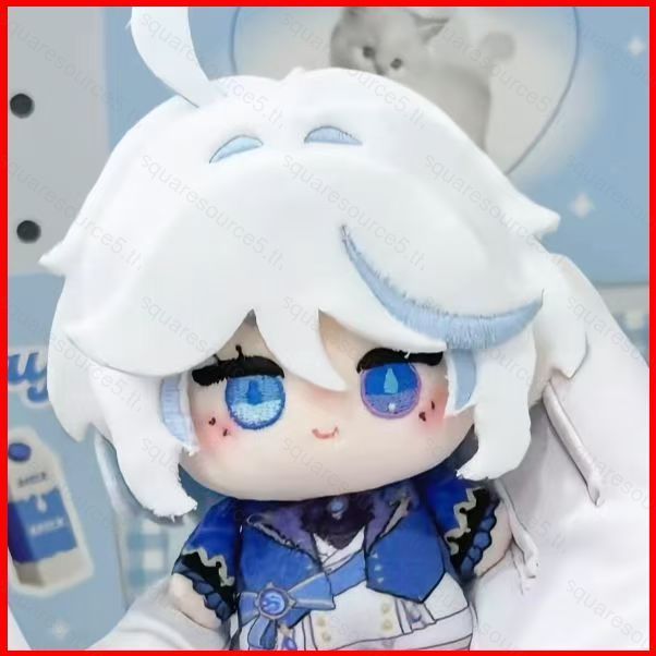 SQ5 (Không má hồng) Genshin Impact Furina Plushie Game Merch Túi búp bê Cotton sang trọng dễ thương 