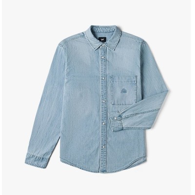 LEE - Áo sơ mi denim nam tay dài Modern Comfort_LMT0111755FQ00F-A09204