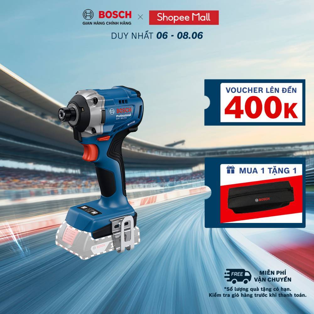 Máy vặn vít dùng pin Bosch GDR 18V-215 (SOLO)