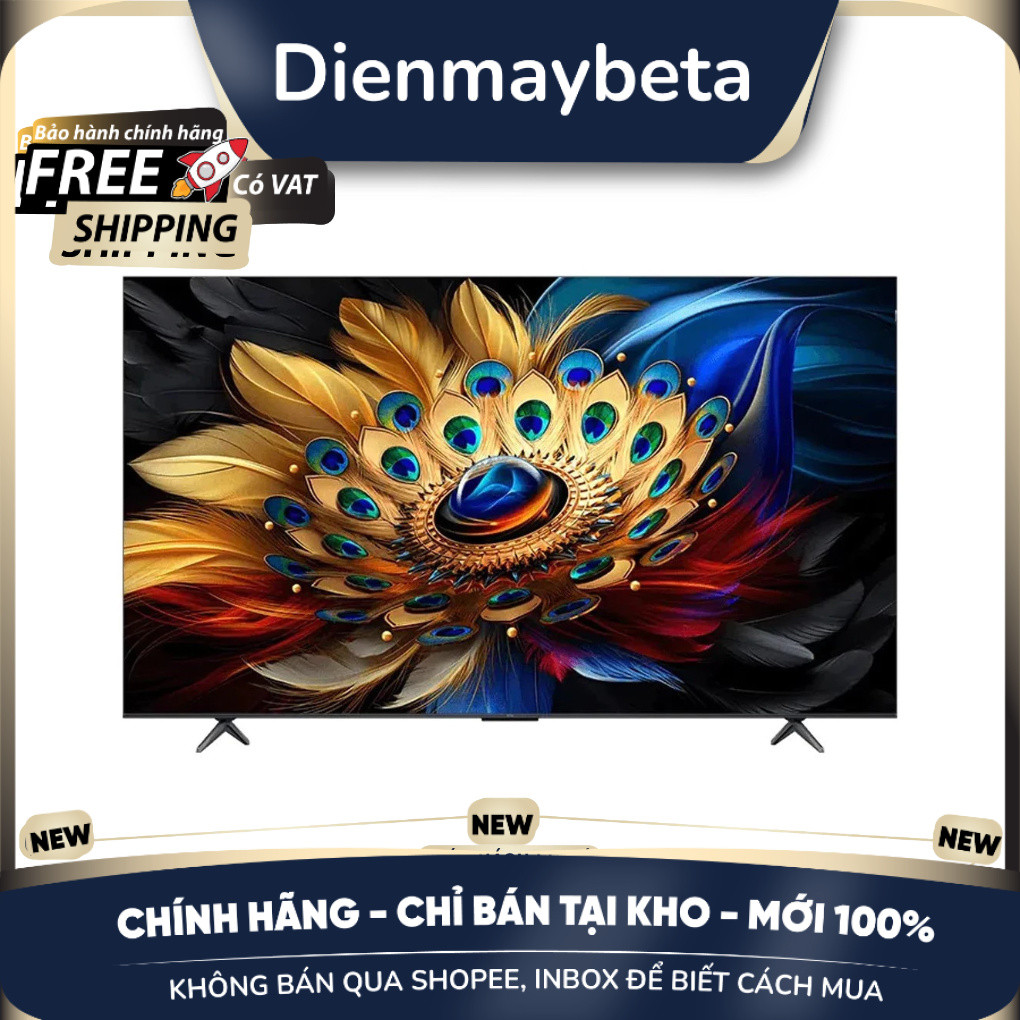 [KHÔNG BÁN QUA SHOPEE] 75C655 Google Tivi TCL QLED 4K 75 Inch 75C655 - Hàng chính hãng