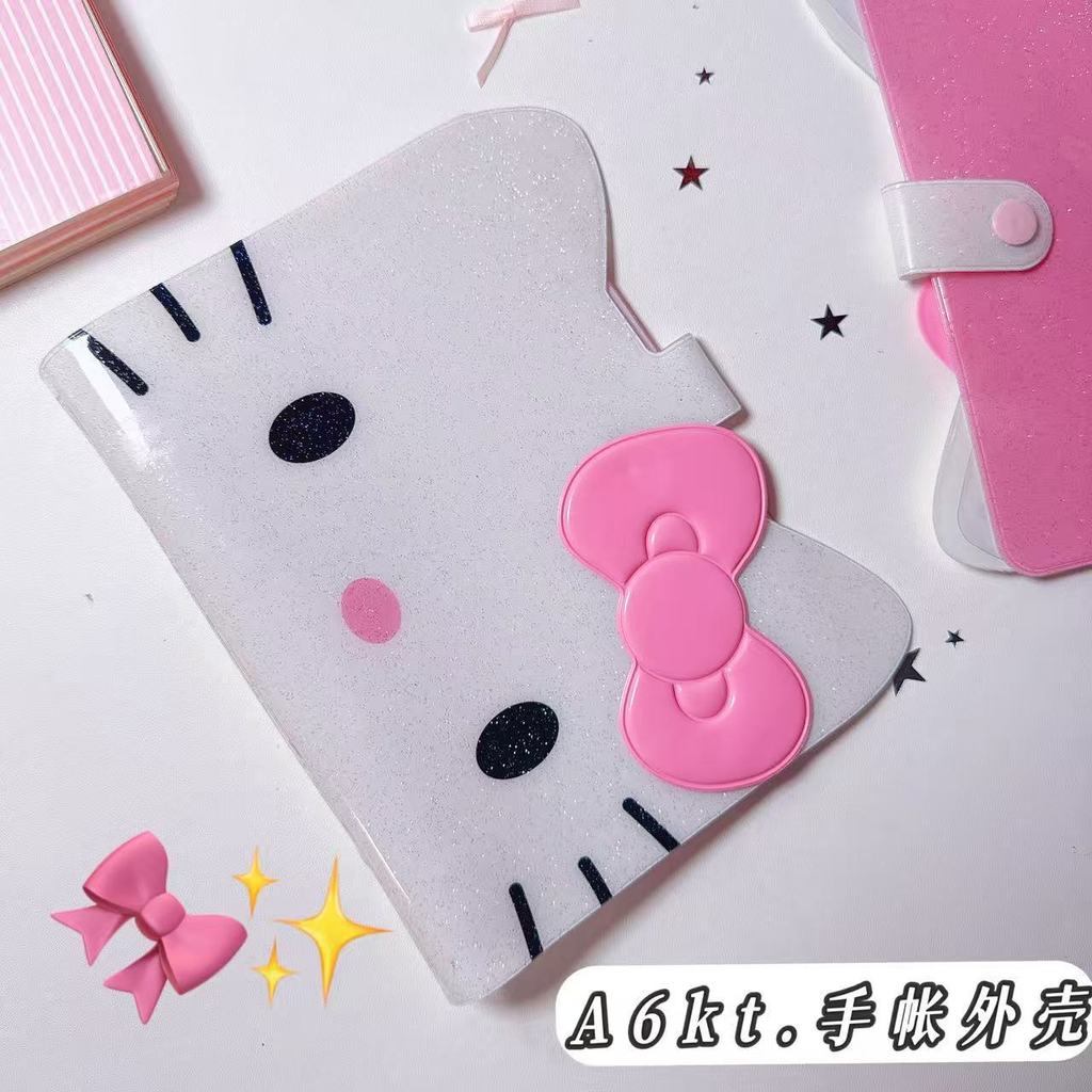A6 Loose-Leaf Binder Album Ảnh KT Cover Loose-Leaf Binder Notebook Planner Trang Bên Trong
