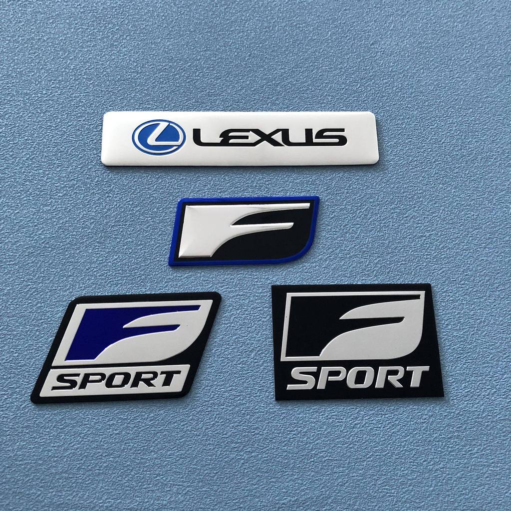 Thích Hợp Cho Xe Lexus Lexus Nhãn Dán CT200ES RX NX Sửa Đổi F SPORT Kim Loại Logo Xe Hơi Biển Tên Lo