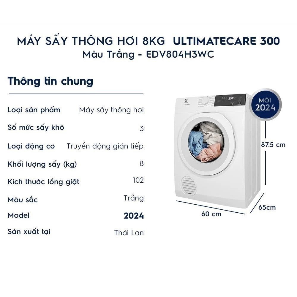 [Shopee - Lắp đặt 0Đ HN HCM] EDS904H3WC EDV804H3WC EDV904H3WC EDV904N3SC EDS854J3WB EDS904N3SC Máy S