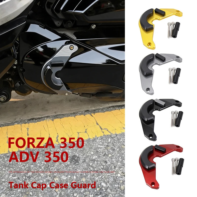 Vỏ Bảo Vệ Xe Máy ADV350 ADV 350 2021-2025 Nhôm CNC Cho XE HONDA FORZA 350 Forza350 2024 Nắp Xe Tăng 