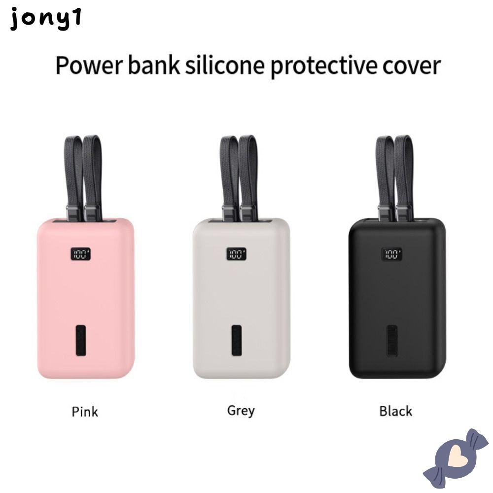 THUY Bộ sạc di động Bảo vệ, Túi đựng silicon chống rơi, Vỏ bảo vệ toàn diện chống sốc mềm cao cấp a1