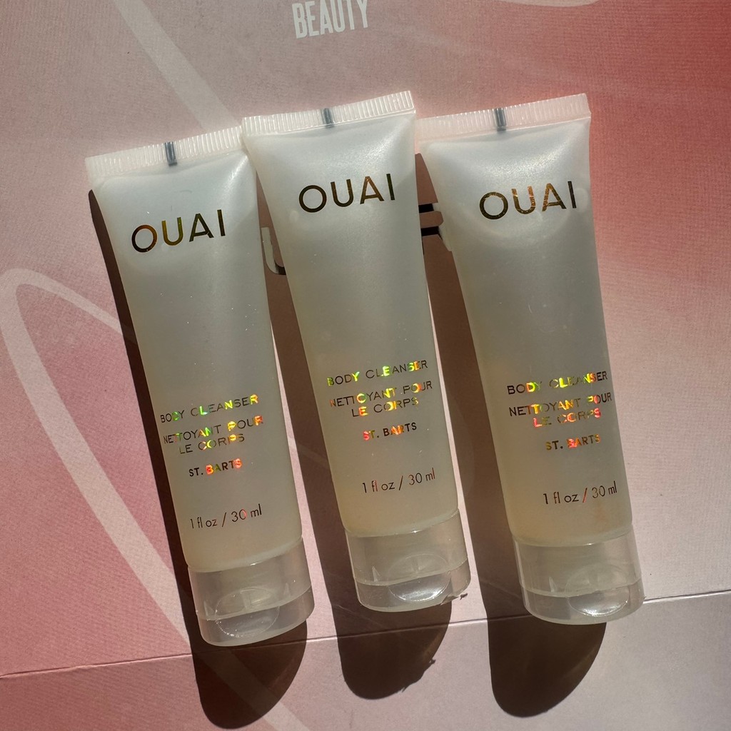 Bộ cửa hàng bách hóa Anh có sẵn OUAI OUAI Sữa tắm 30ml Fragrance st. barts