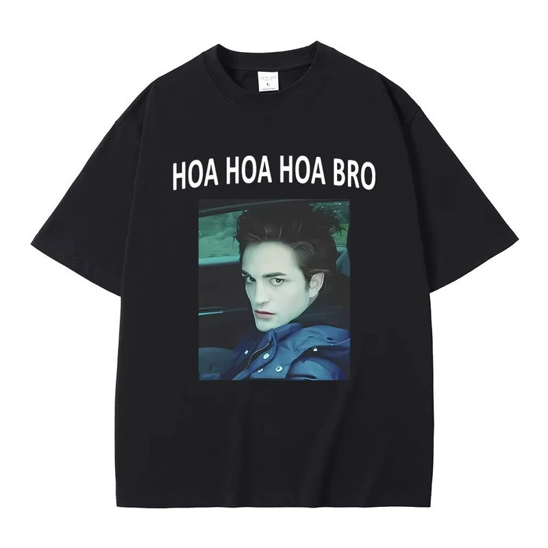 Bộ Phim Chạng vạng Edward Cullen Hoa Bro Áo Thun Ngộ nghĩnh Robert Pattinson Nam Quá Khổ
