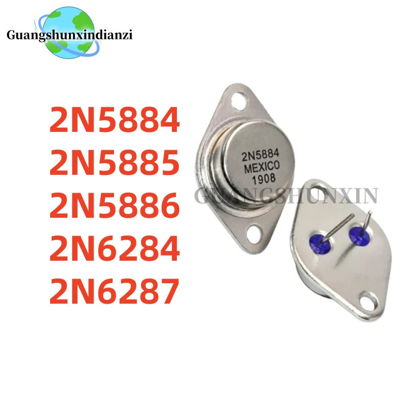 5 Chiếc 2N5884 2N5885 2N5886 2N6284 2N6287 TO-3 Chất Lượng Tốt Nhất Còn Hàng
