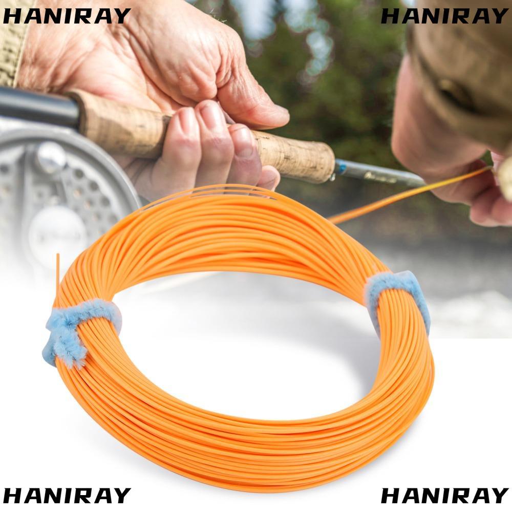 Dây câu ruồi HANIRAY, Dây câu ruồi nổi 100FT bằng Nylon, Nhiều màu bền 3wt 4wt 5wt 6wt 7wt 8wt Fly L