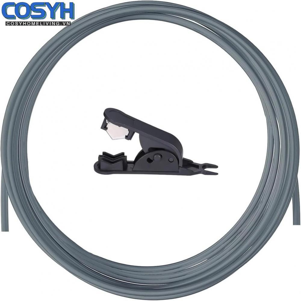 <cosyh>For 3D Printer PTFE Tube 10m for 175mm Filament Compatible with BAMBU LAB Models