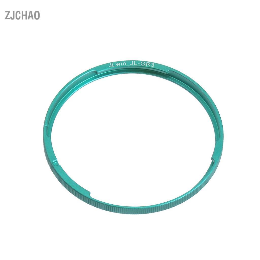 Zjchao Zjchao JLwin JL-GR3 Ống Kính Kim Loại Vòng Trang Trí Thay Thế RICOH GR3 GR III GRIII Phụ Kiện
