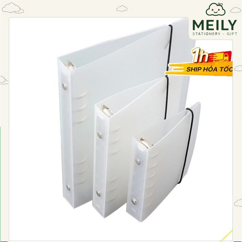 File bìa còng sắt A5/ B5 dễ dàng thay giấy loại 6/9 chấu MEILY P06 chưa gồm giấy VPP MEILY