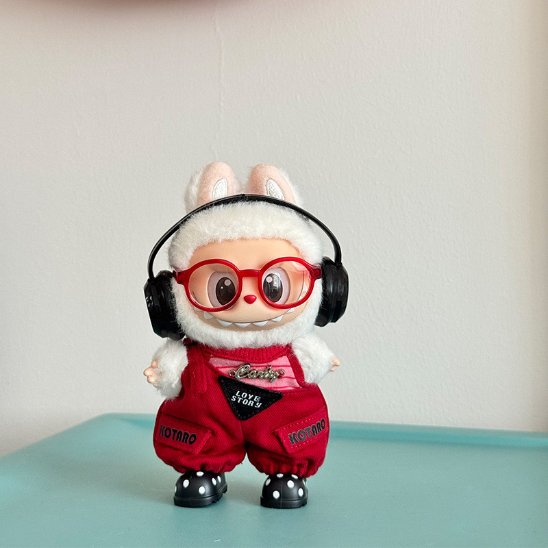15cm 17cm Búp Bê Quần Áo Nyota Thay Đổi Búp Bê Trang Phục Màu Đỏ Tươi Sáng Một Vai Treo Phù Hợp Với 