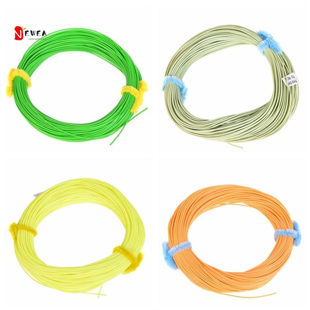 NEWEARTH LIMIT Fly Fishing Line, 100FT Fluo Front Forward Floating, Dụng cụ câu cá 4 màu Long Casts 