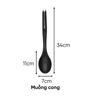 KitchenAid - Muỗng cong Coreline màu đen