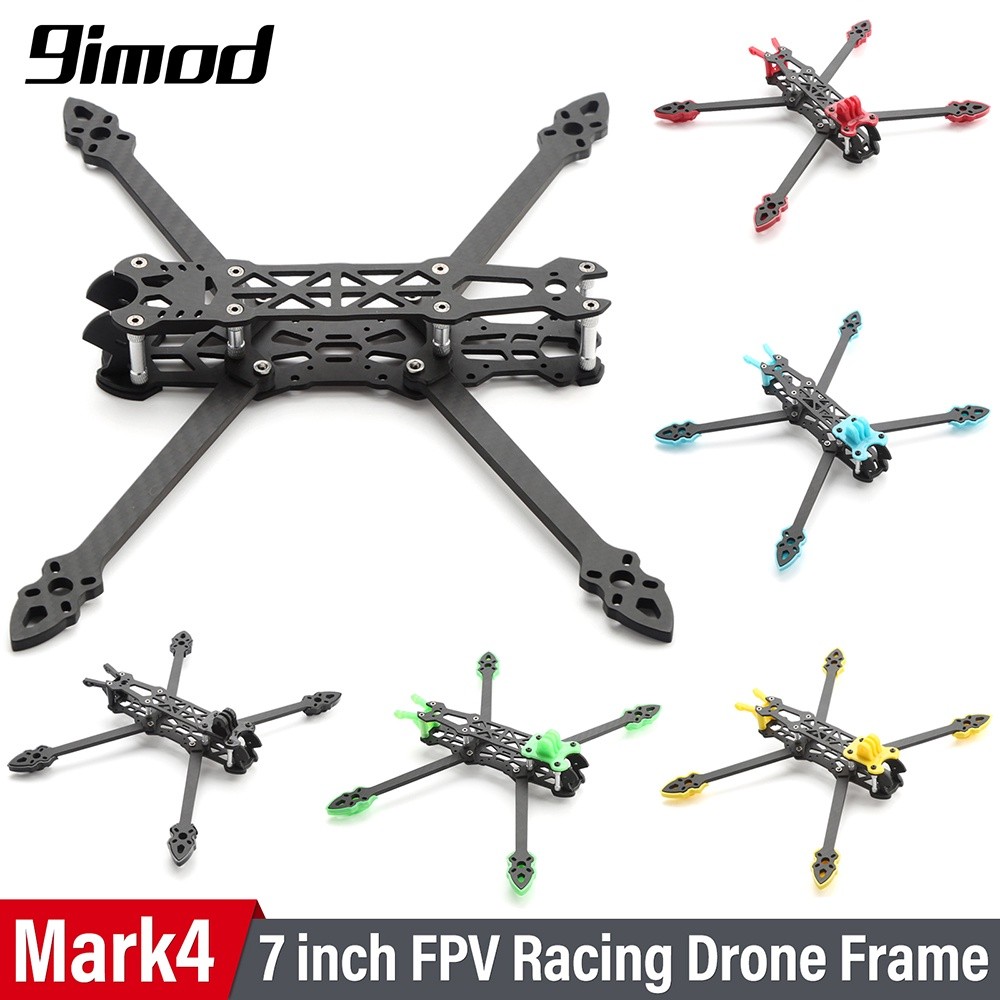 [NEW]Khung máy bay FPV Mark4 7 inch 9imod, khung carbon nhẹ, bền, cho đua máy bay FPV