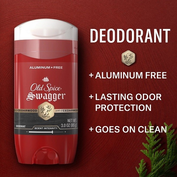 Lăn khử mùi Old Spice không chứa nhôm dành cho nam,, hương Swagger 85g (Mỹ)