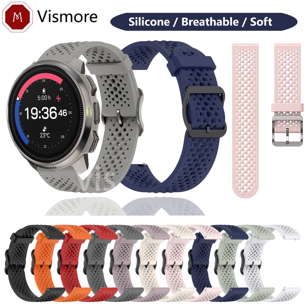 Dây đeo silicon mềm cho SUUNTO 9 PEAK PRO / 9 5 PEAK DLC / SUUNTO 3 Fitness / RACE / Ocean / VERTICA