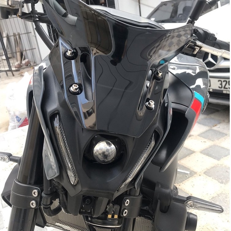 MỚI 2021 2022 Kính Chắn Gió Kính Chắn Gió Cho YAMAHA MT-09 FZ-09 MT09 FZ09 MT FZ 09 Phụ Kiện Xe Máy 
