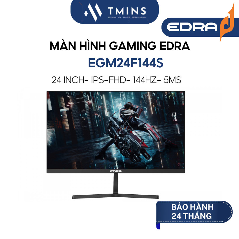 Màn hình gaming EDRA EGM24F144S (24 inch/ FullHD/ IPS/ 144Hz) - Hàng chính hãng