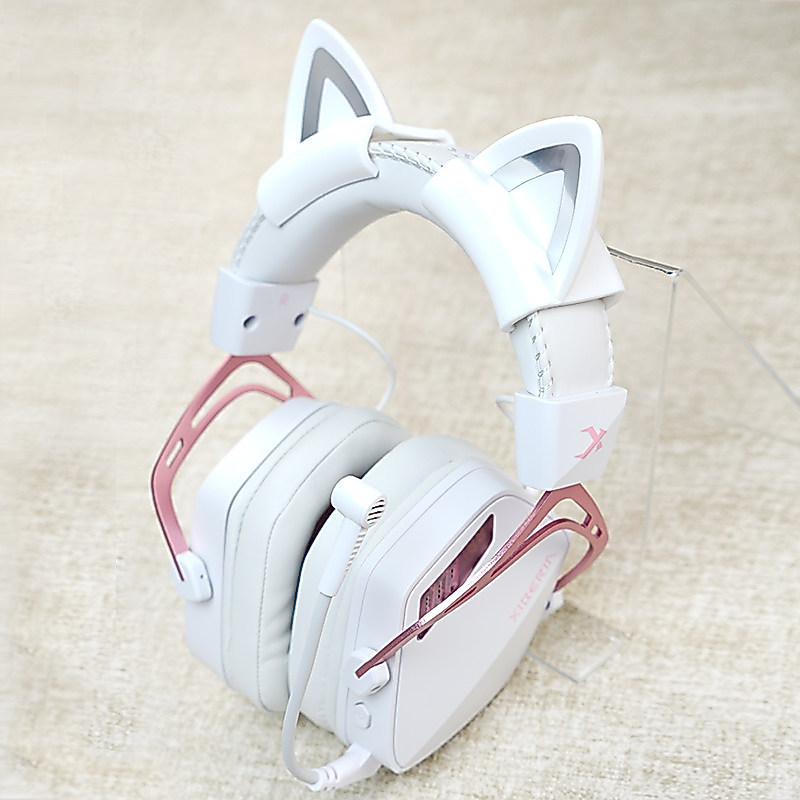 Tai Mèo Có Thể Tháo Rời Thích Hợp Cho MCHOSE Từ V9 Pro Tai Nghe Chơi Game X9 Tai Nghe Influencer Tra