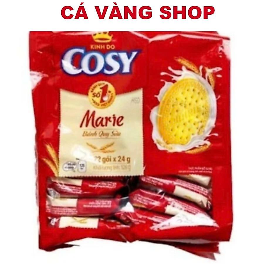 ( ƯU ĐÃI LỚN )   Bánh quy sữa Marie Cosy Kinh Đô túi to 480g- Bánh cosy. . .
