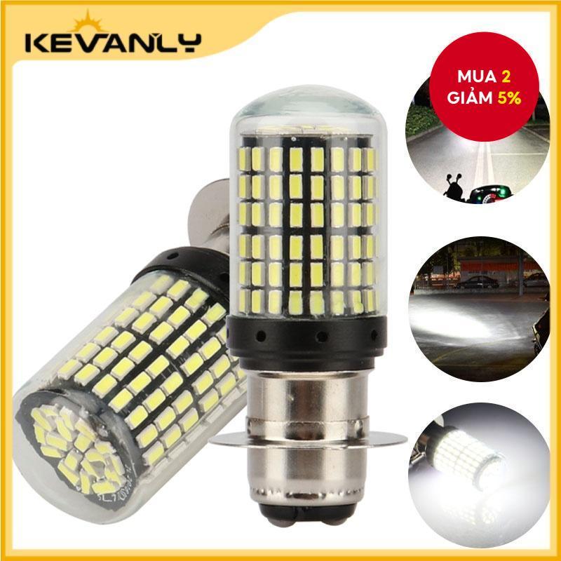KEVANLY 1 cái đèn pha xe máy LED 12-80V DC 9W 144SMD P15D h4 ba20d