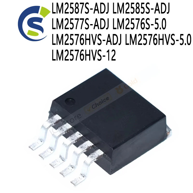 5 Chiếc LM2585 LM2577 LM2576 LM2587S-ADJ LM2585S-ADJ LM2577S-ADJ LM2576S-5.0 LM2576HVS-ADJ LM2576HVS