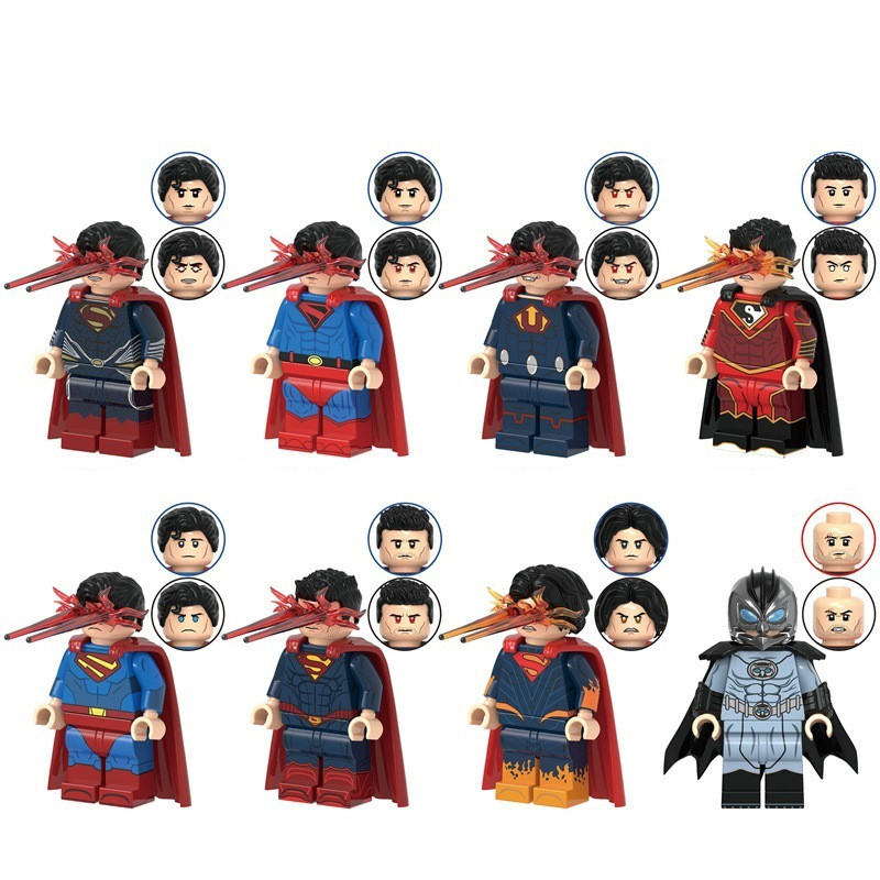 Game & Anime GH700-GH0707 Móc Khóa Minifigure - Đồ Chơi Sinh Nhật Trẻ Em & Sưu Tập