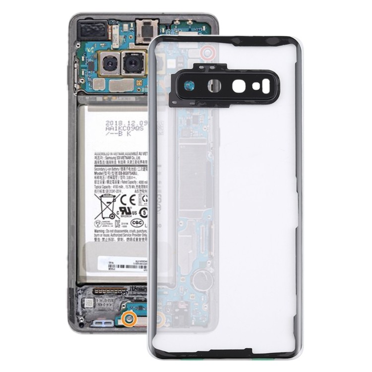 Dropshiping Cho Samsung Galaxy S10 G973F / DS G973U G973 SM-G973 Ốp điện thoại Pin Trong Suốt Có Khu