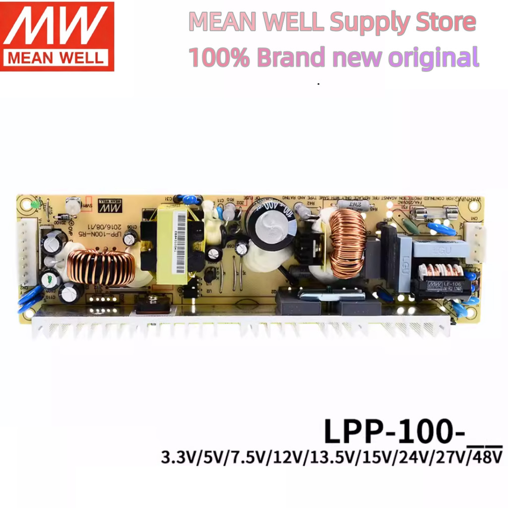 LPP-100 100W MEAN WELL Đầu ra đơn có chức năng PFC LPP-100-24 LPP-100-12
