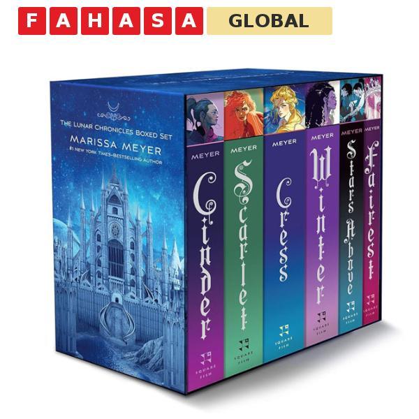 Sách ngoại văn: The Lunar Chronicles Boxed Set - Cinder, Scarlet, Cress, Fairest, Stars Above, Winte