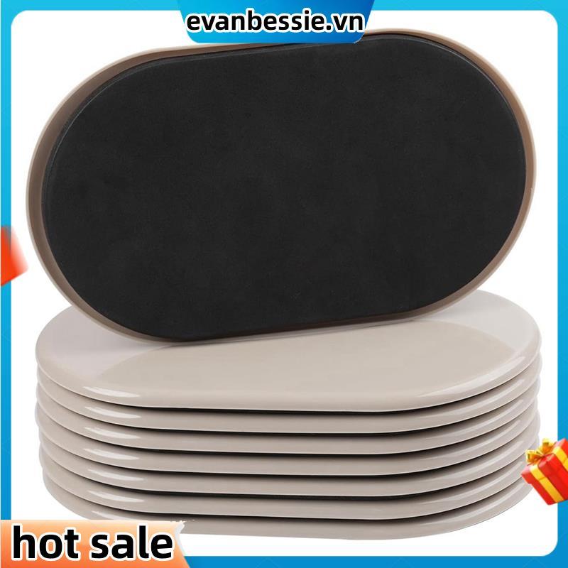 8 Chiếc Thanh Trượt Nội Thất, Thanh Trượt Mover Nội Thất 9-1 / 2 "X 5-3 / 4", Thanh Trượt Có Thể Tái