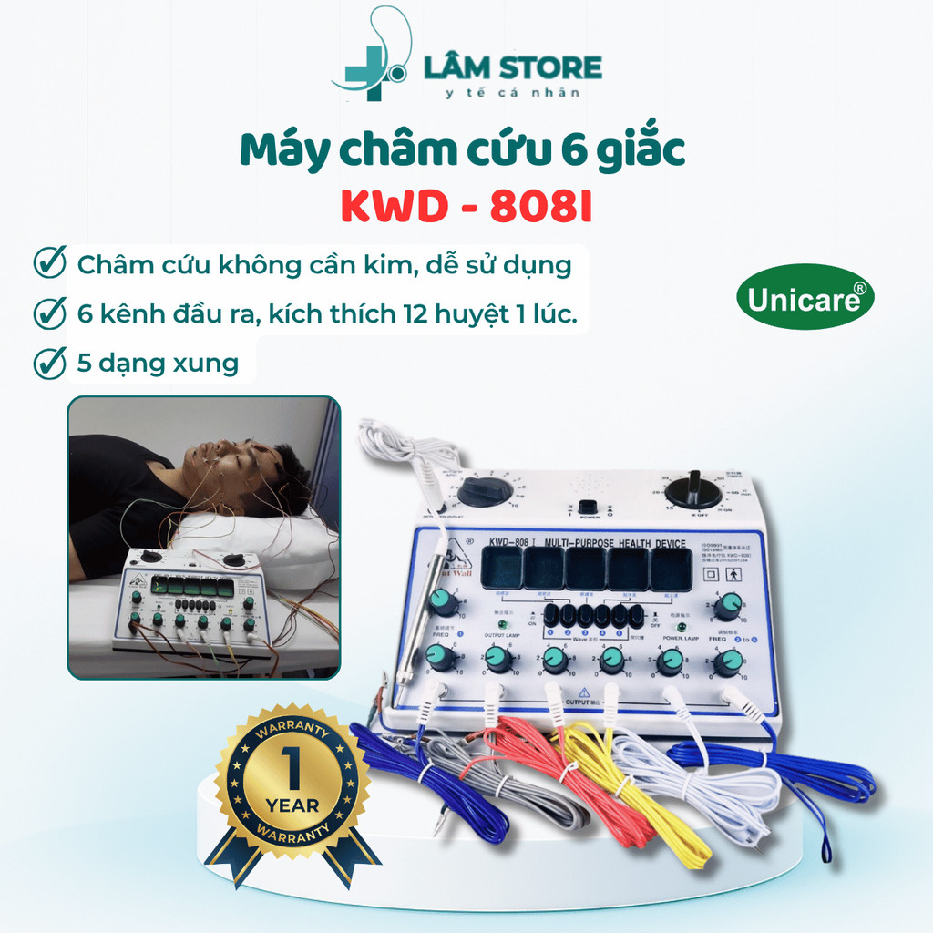 Máy Điện Châm KWD 808I- Máy điện châm thế hệ mới