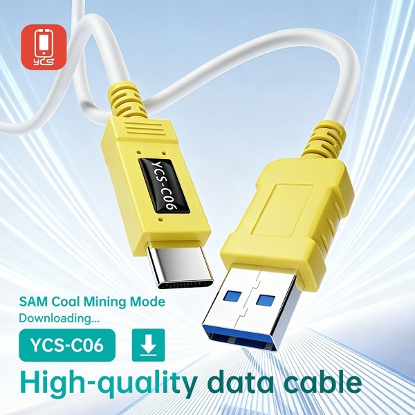 Dây cáp tự động vào Download Mode YCS-C06 (Samsung S8 to S26 / Note 8 to Note 20 / A53)