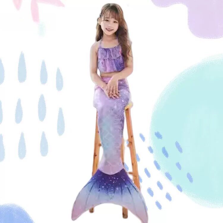 🔥Trang phục nàng tiên cá cho bé gái Bộ đồ bơi đuôi nàng tiên cá Bé Gái Đồ Bơi Nàng Tiên Cá Quần Áo Đ