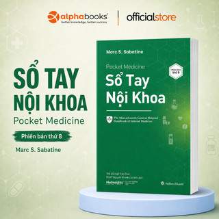 Sách - Sổ Tay Nội Khoa (Pocket Medicine) - Marc S. Sabatine (Medinsights)