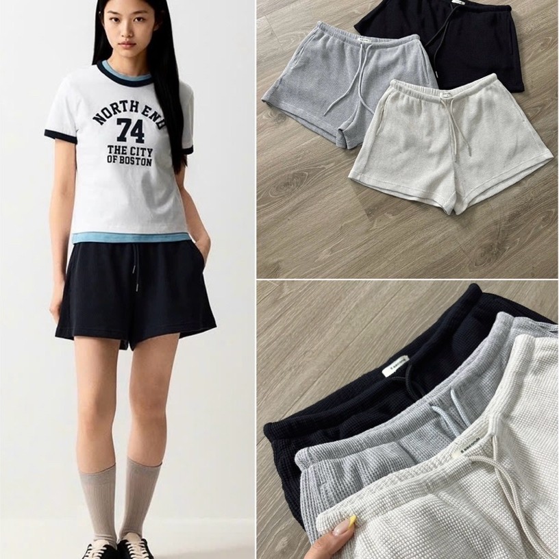 Quần short tổ ong 8seconds COBÉ