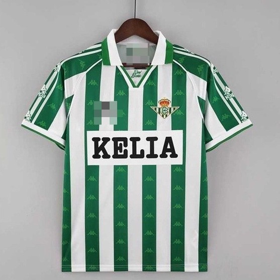 1996 1997 Real Betis Home Retro Soccer Jersey-FG001