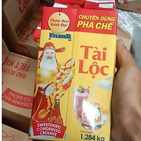 1 thùng sữa đặc tài lộc 1284g