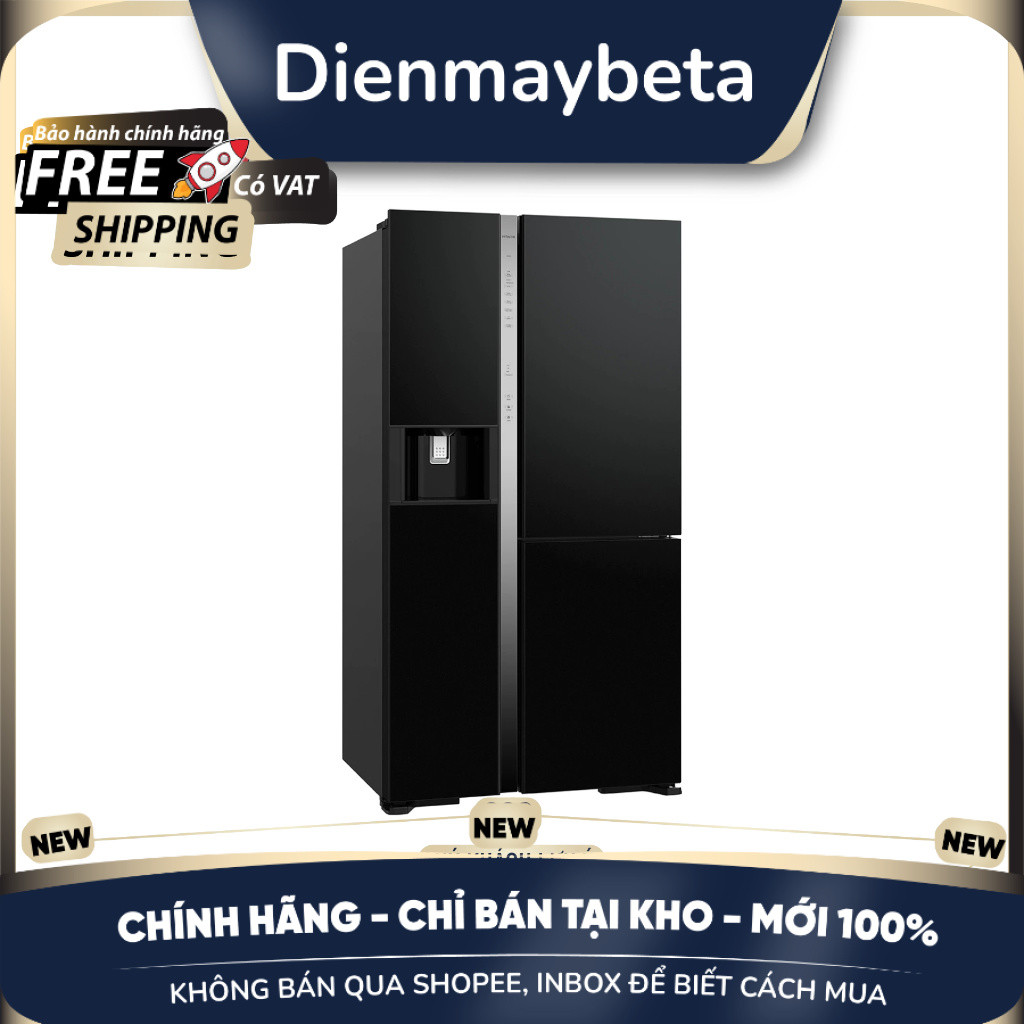 [KHÔNG BÁN QUA SHOPEE] R-MX800GVGV0(GBK) - Tủ lạnh Hitachi Inverter 569 lít R-MX800GVGV0 (GBK) - BẢO