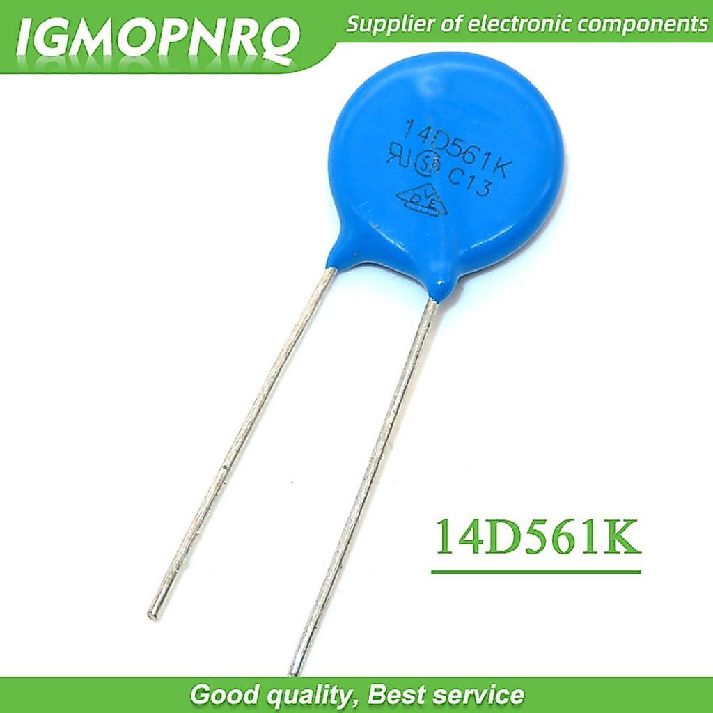 10 CÁI 561K Piezoresistor 14D561K 560V Điện trở biến thể GMOPNRQ
